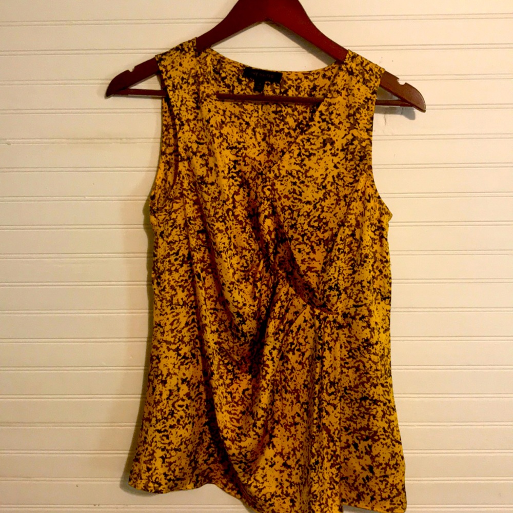 Golden dress top
